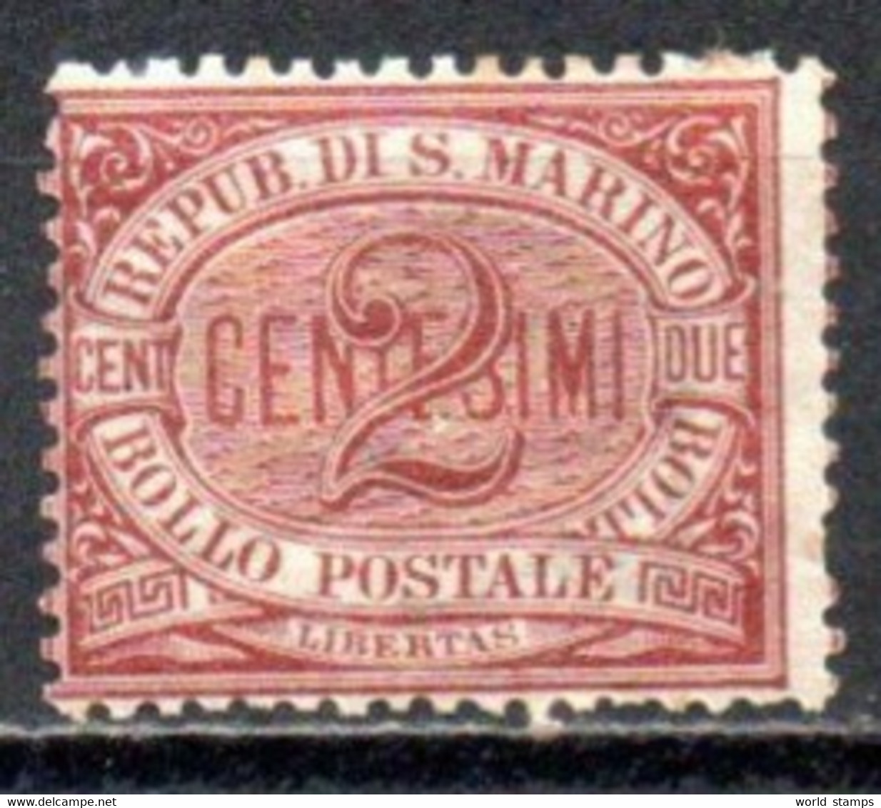 SAINT-MARIN 1895-9 * GOMME BICOLORE - Unused Stamps