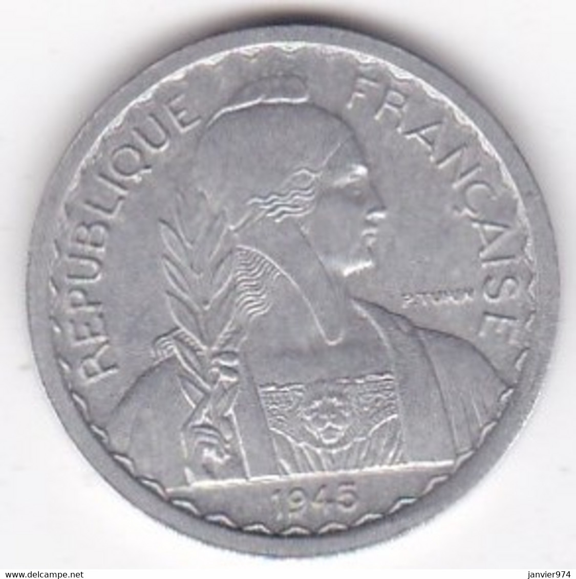 Indochine Française. 10 Cent 1945 . Aluminium , Superbe - Indochina Francesa