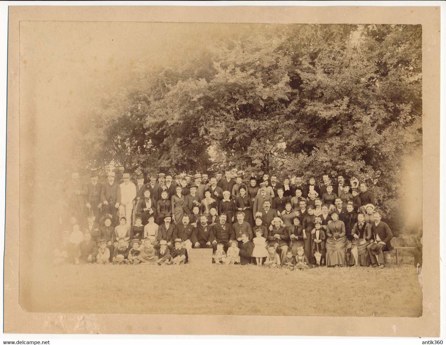 Photographie Ancienne - Photo Groupe Membres Des Prévoyants De L'Avenir Anjou Maine Et Loire Angers Jean Jaurès - Personnes Identifiées