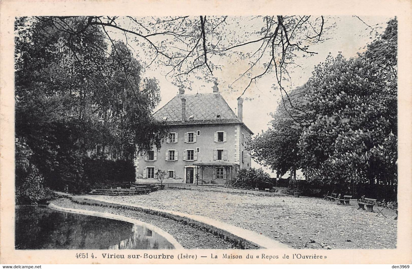 VIRIEU-sur-BOURBRE (Isère) - La Maison Du Repos De L'Ouvrière - Virieu