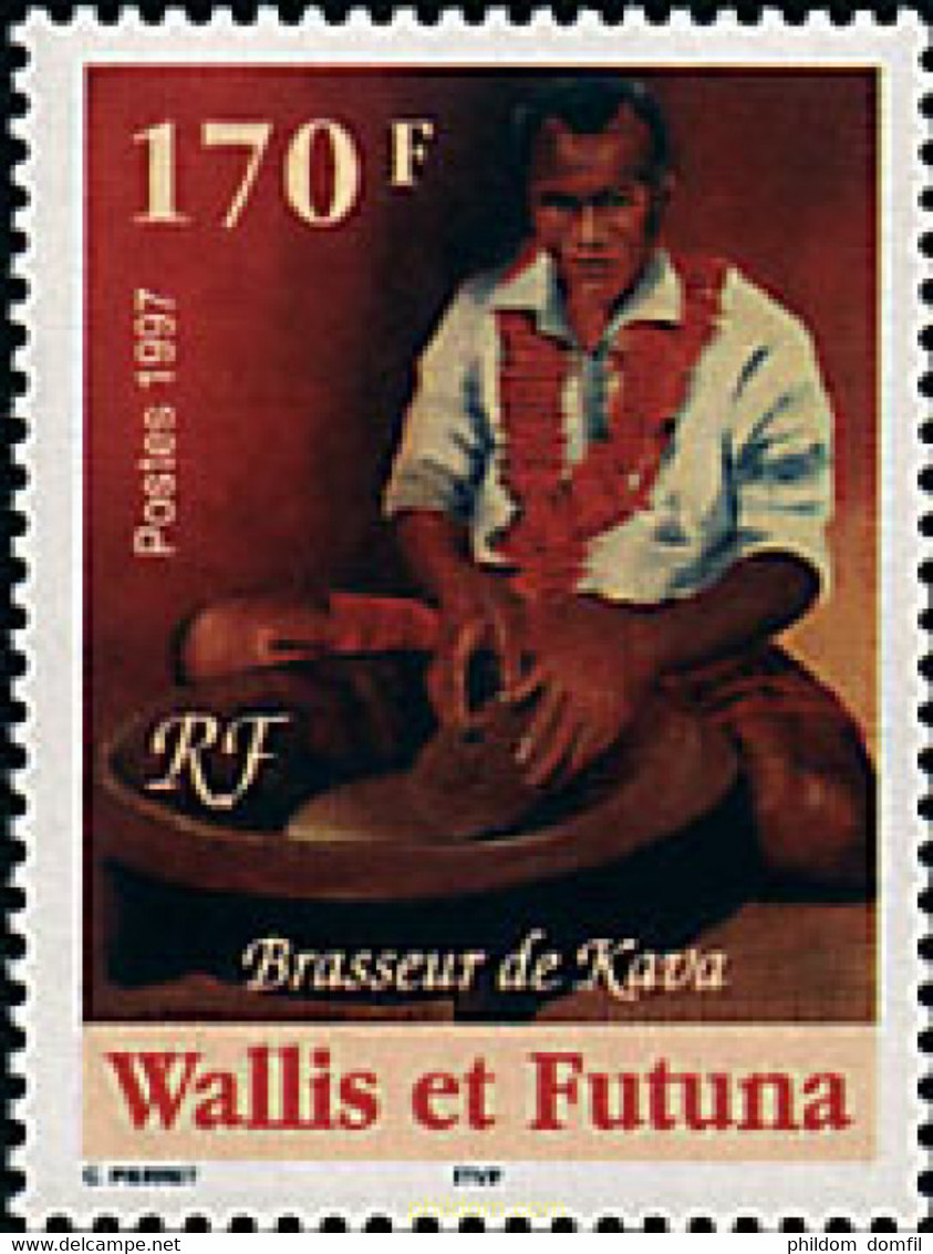 36755 MNH WALLIS Y FUTUNA 1997 CERVECERO DE KAVA - Oblitérés