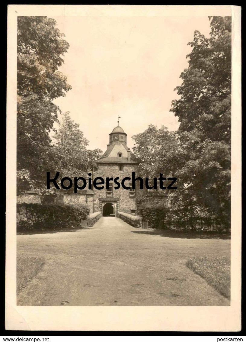 ALTE KARTE SCHLOSS CROTTORF FRIESENHAGEN Bei Kirchen Sieg Krottorf Castle Chateau Photo Foto Cpa Postcard - Kirchen