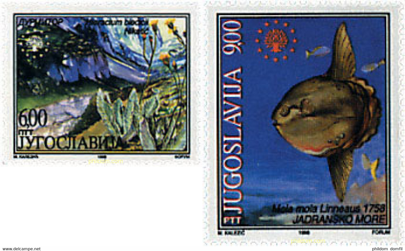 93087 MNH YUGOSLAVIA 1998 PROTECCION DE LA NATURALEZA EN EUROPA - Gebruikt