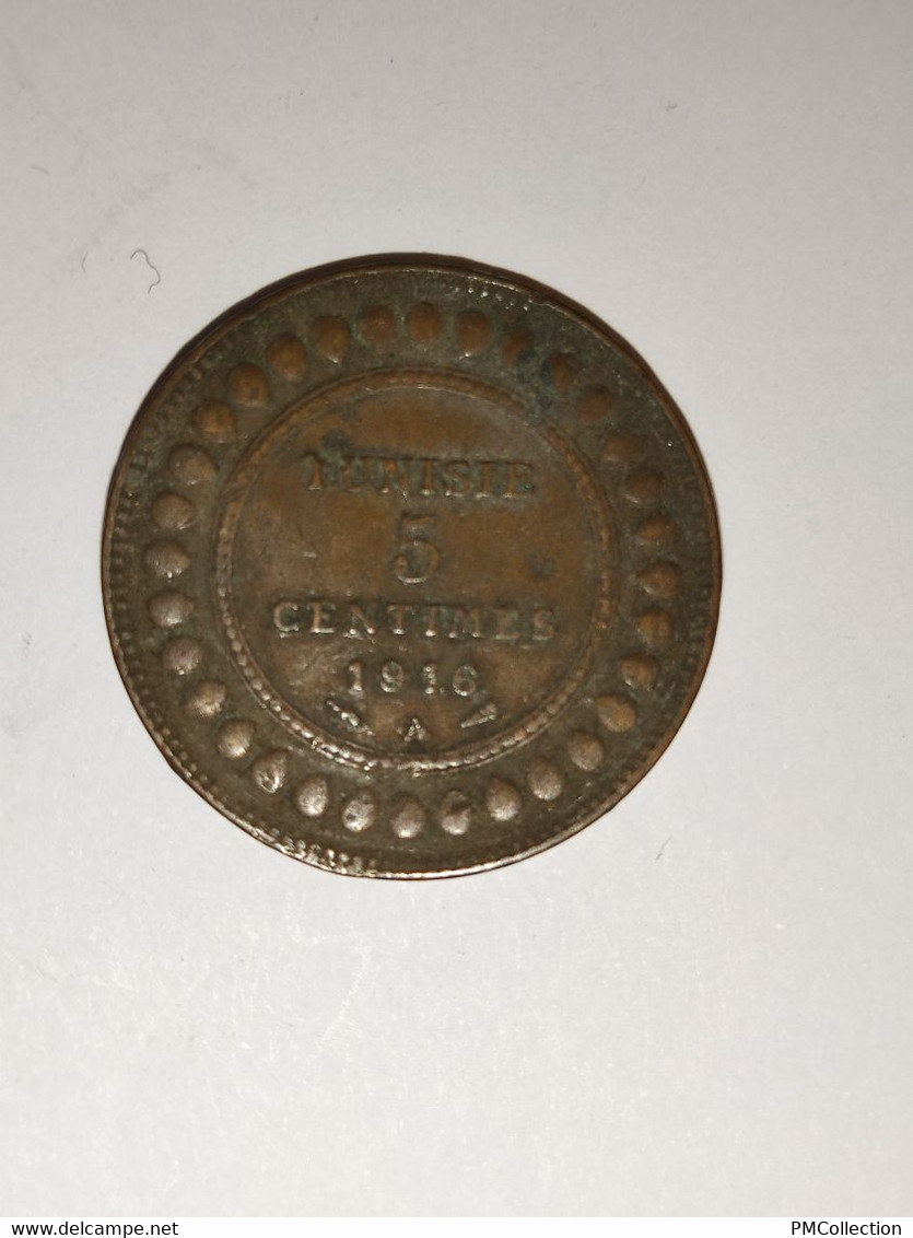 5 CENTIMES TUNISIE 1916 A - Tunesien