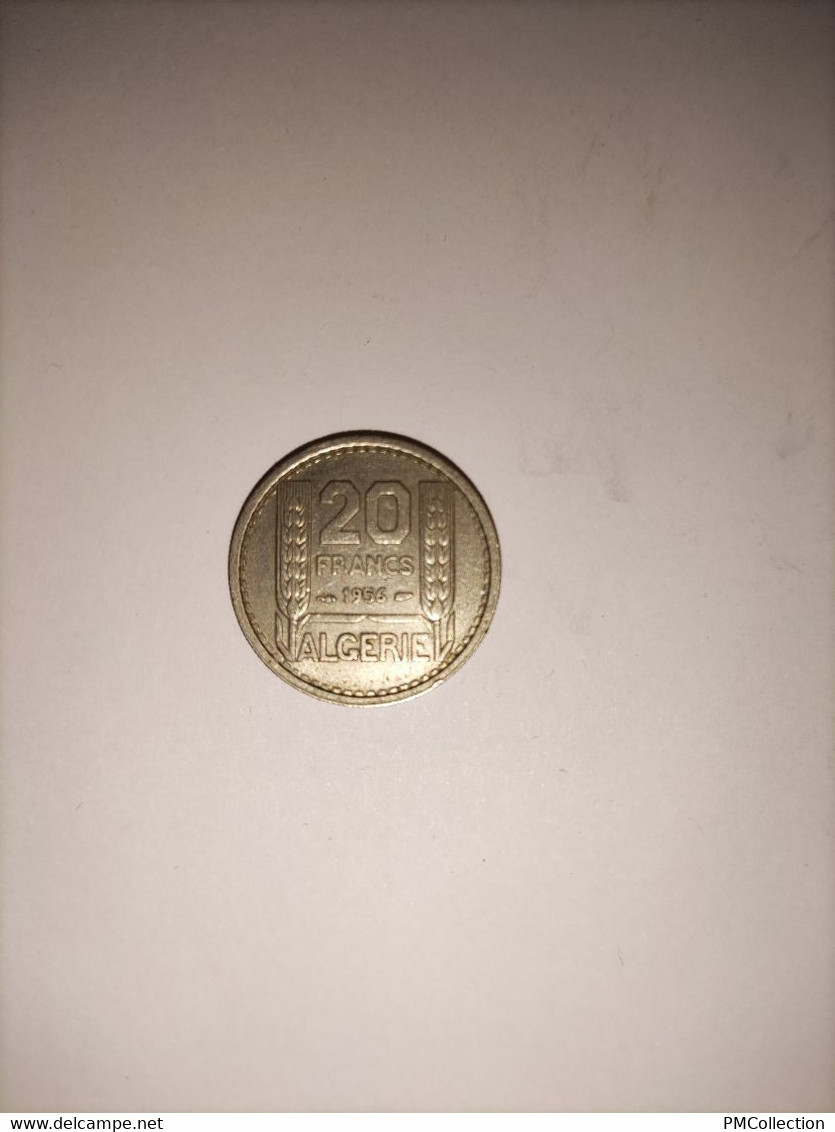 20 FRANCS TURIN  ALGERIE 1956 - Algérie