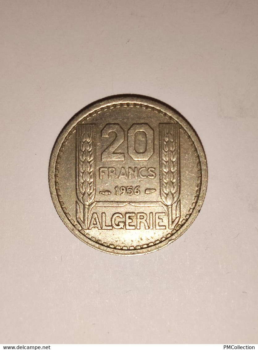 20 FRANCS TURIN  ALGERIE 1956 - Algérie