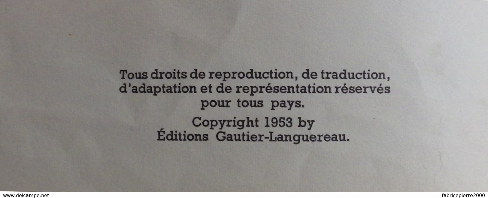 BECASSINE ENFANT Gautier-Languereau 1953 EO Les Albums Merveilleux N°41 Ill J. Pinchon Caumery - Bécassine