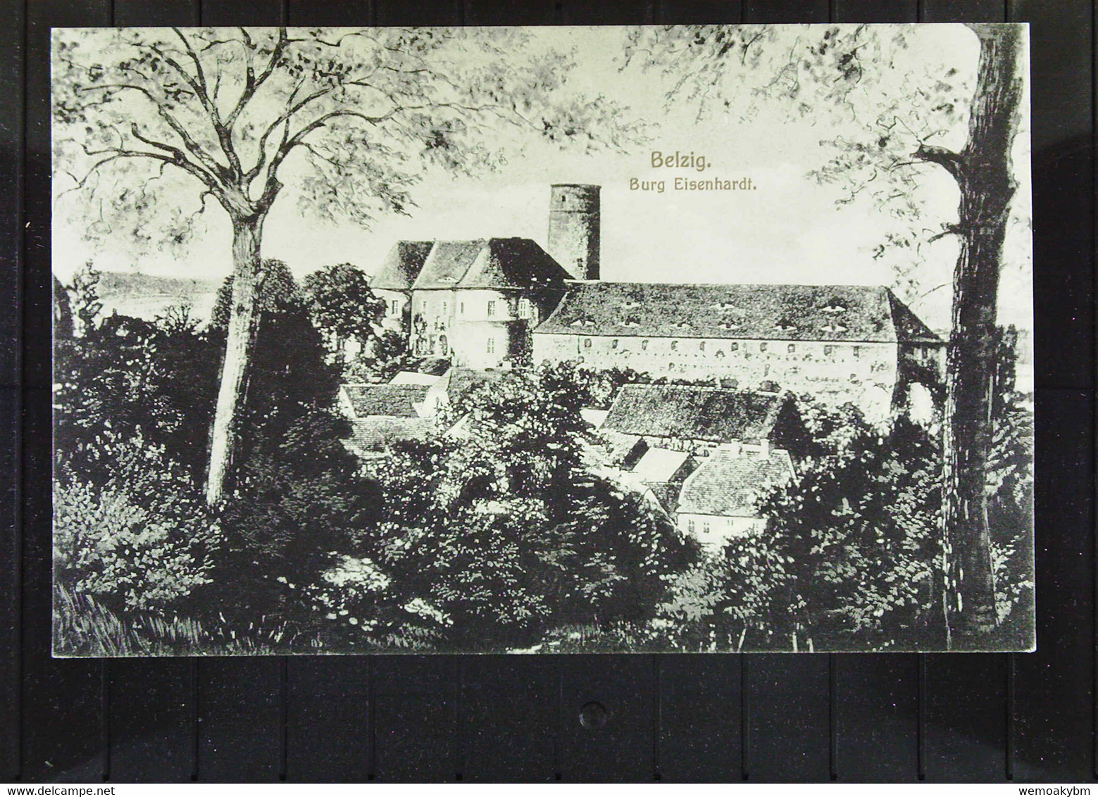 DR: Ansichtskarte Von Belzig Mit Burg Eisenhardt Vom 26.11.15 Mit 5 Pf Germania Nach Potsdam Knr: 85 - Belzig