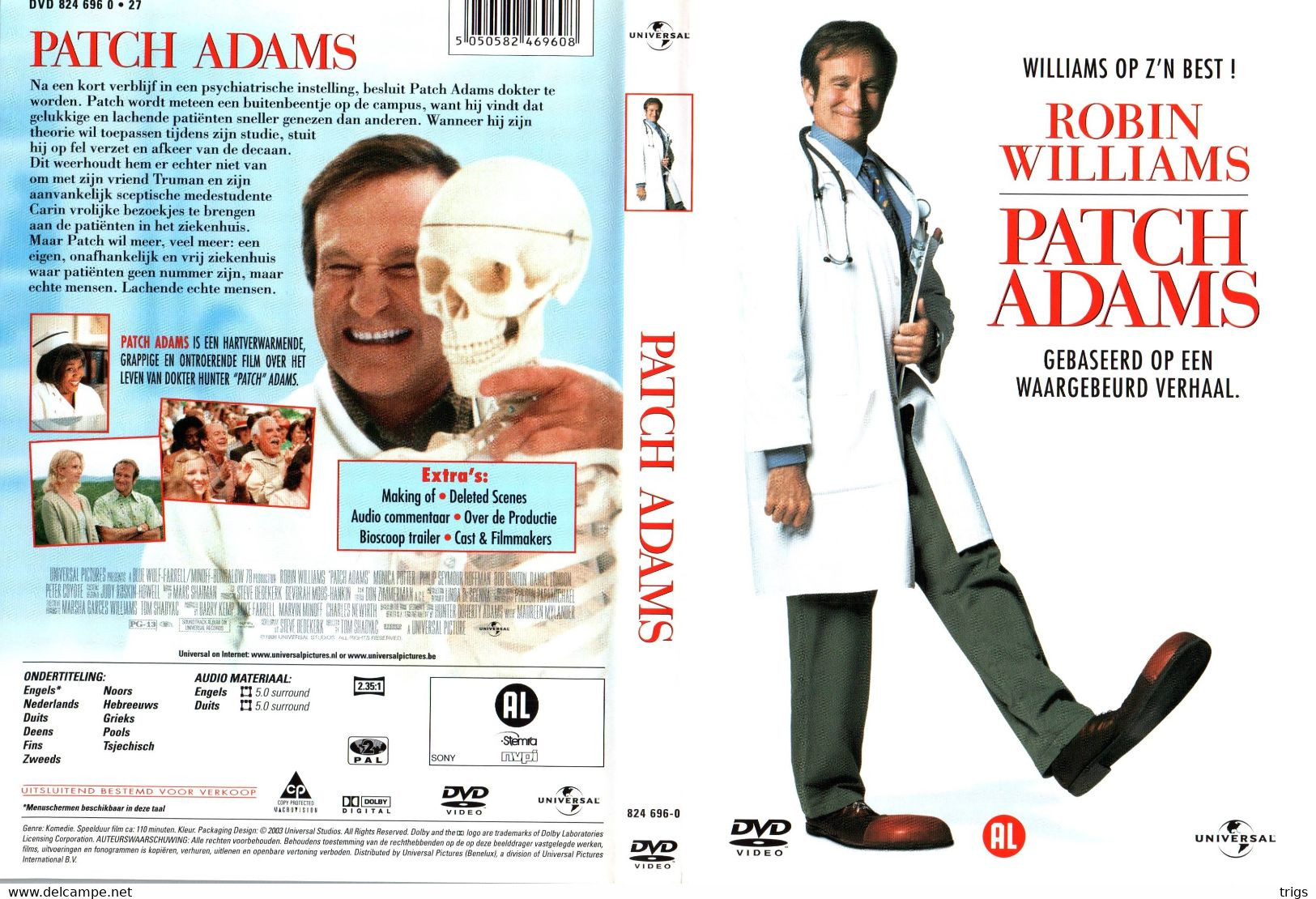 DVD - Patch Adams - Komedie