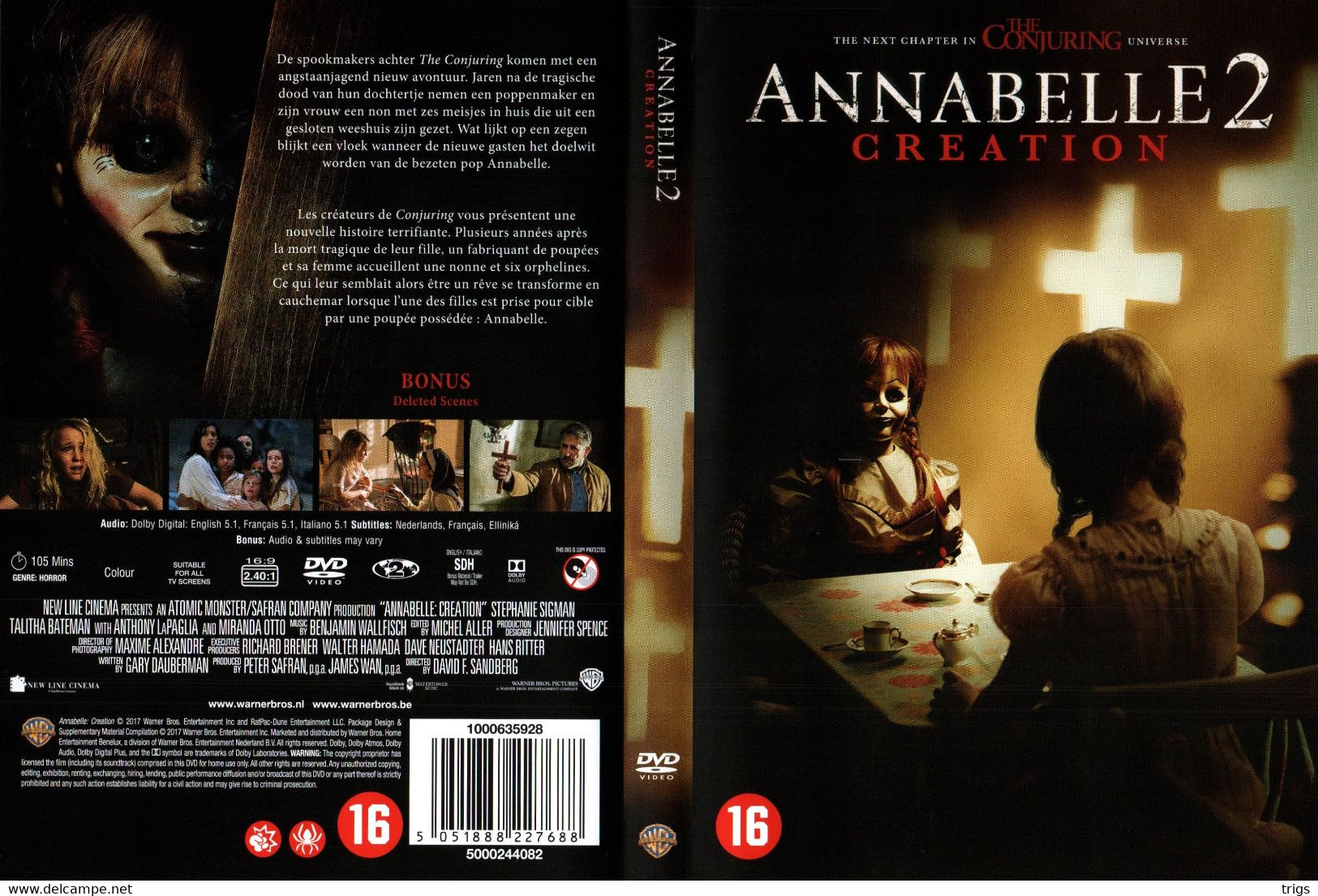 DVD - Annabelle 2: Creation - Horror