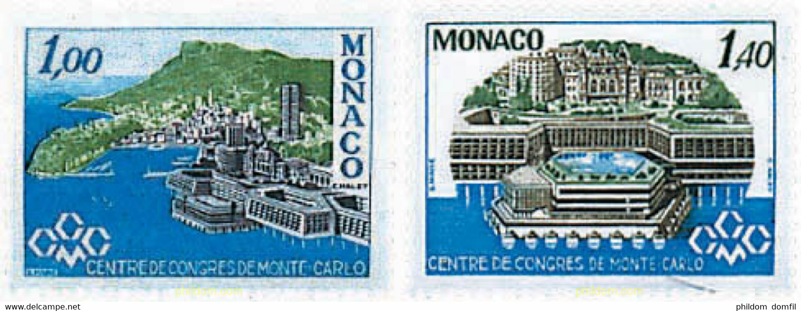 32436 MNH MONACO 1978 INAUGURACION DEL CENTRO DE CONGRESOS DE MONTECARLO - Otros & Sin Clasificación