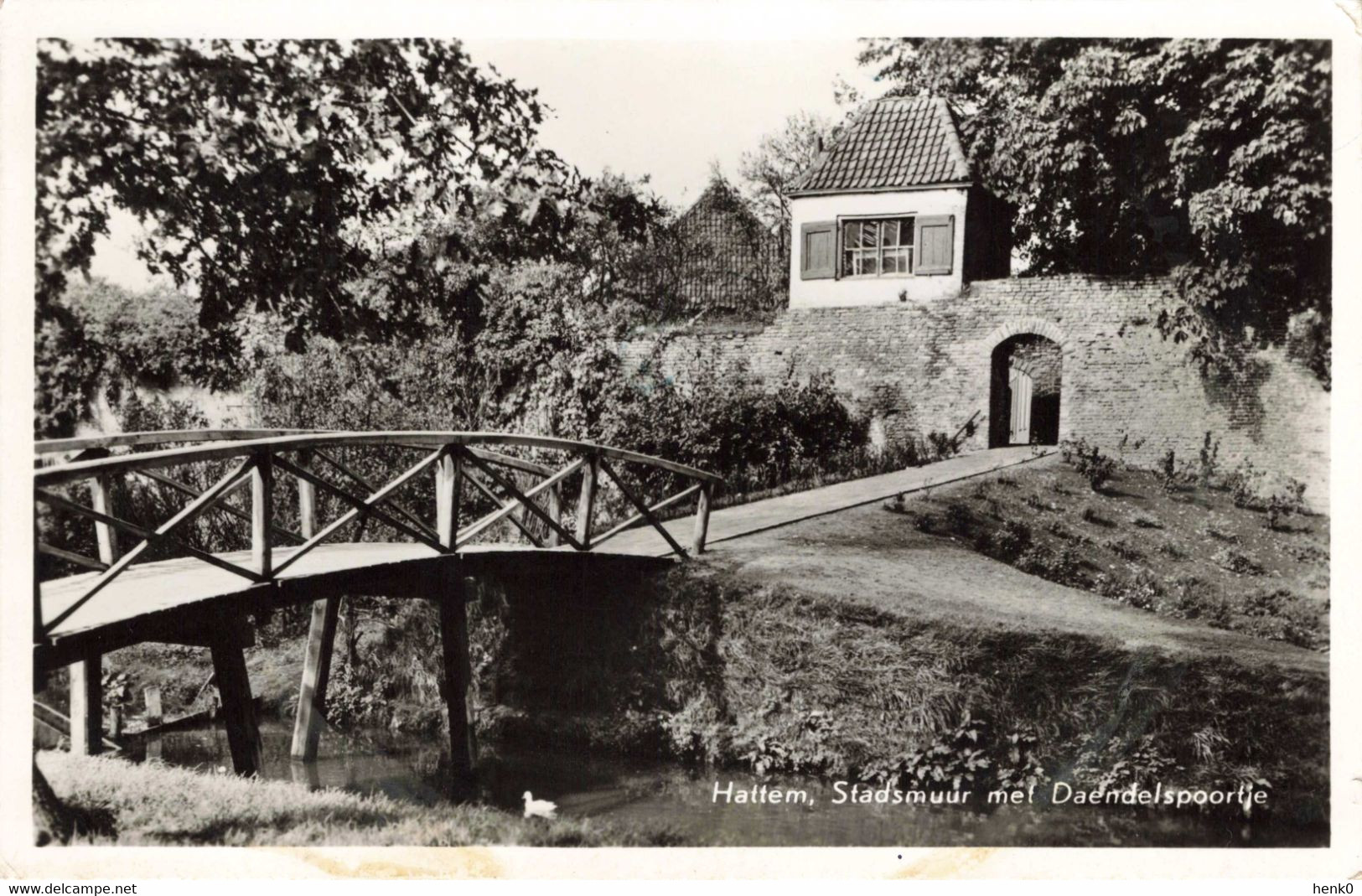 Hattem Stadsmuur Met Daendelspoortje K5073 - Hattem