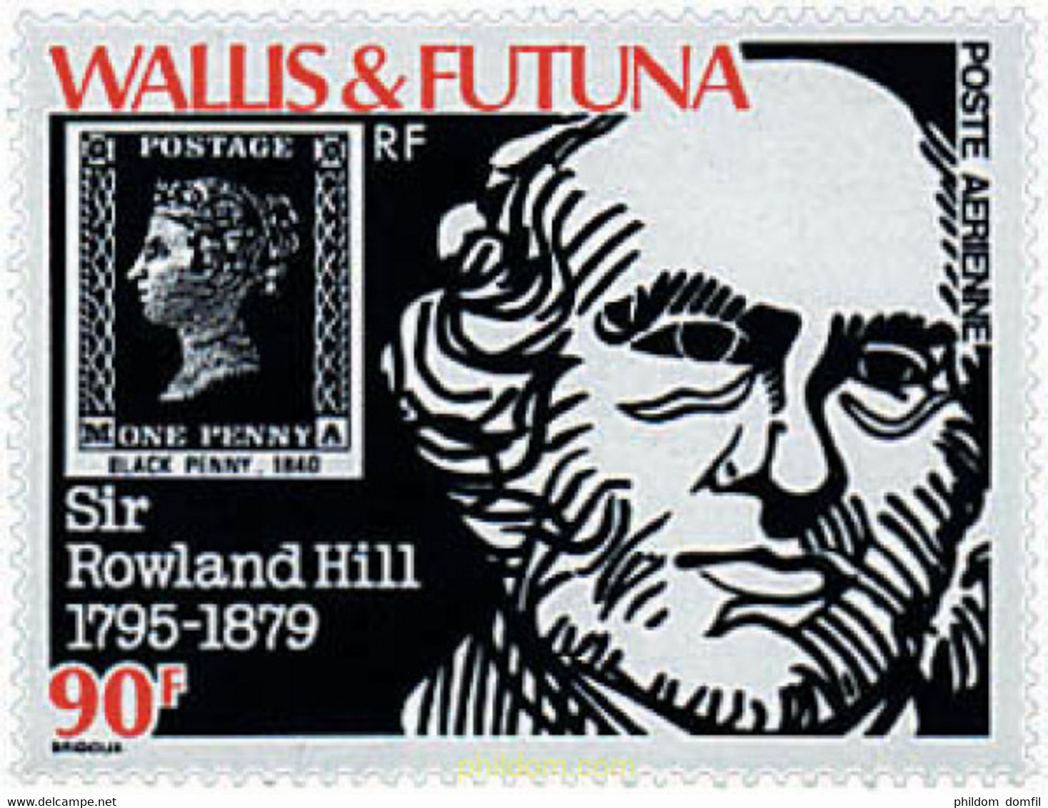 678367 MNH WALLIS Y FUTUNA 1979 CENTENARIO DE LA MUERTE DE SIR ROWLAND HILL - Usati