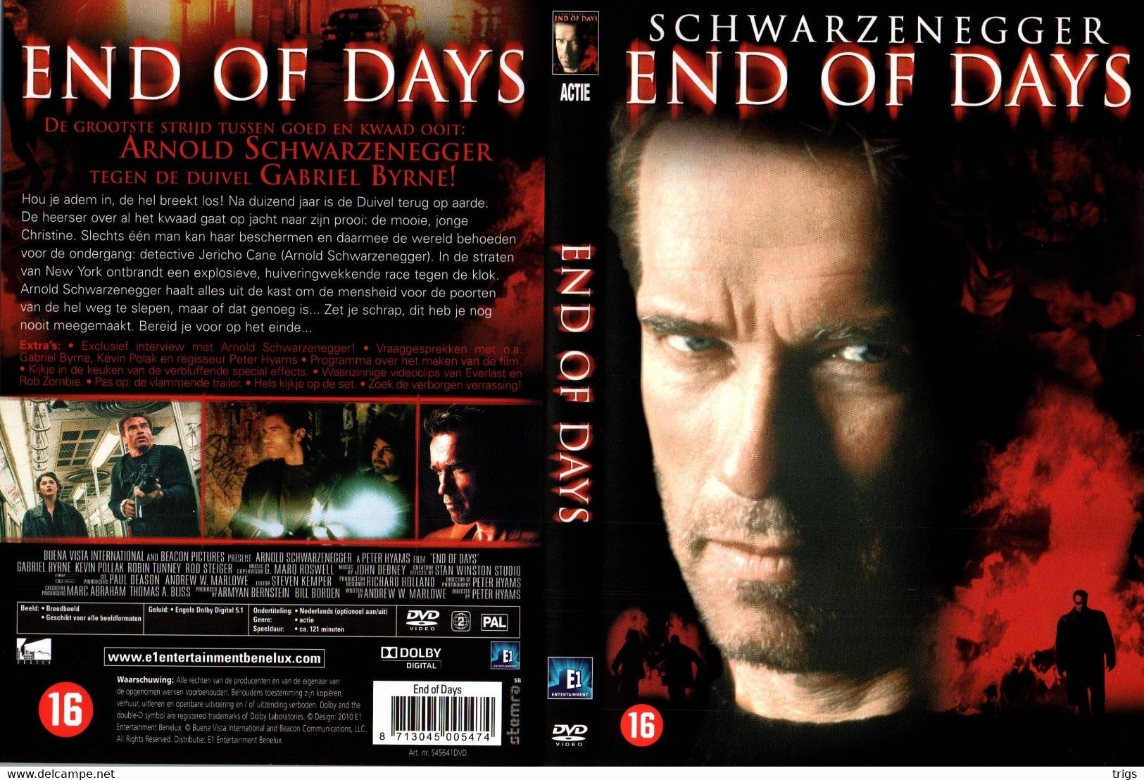 DVD - End Of Days - Horreur