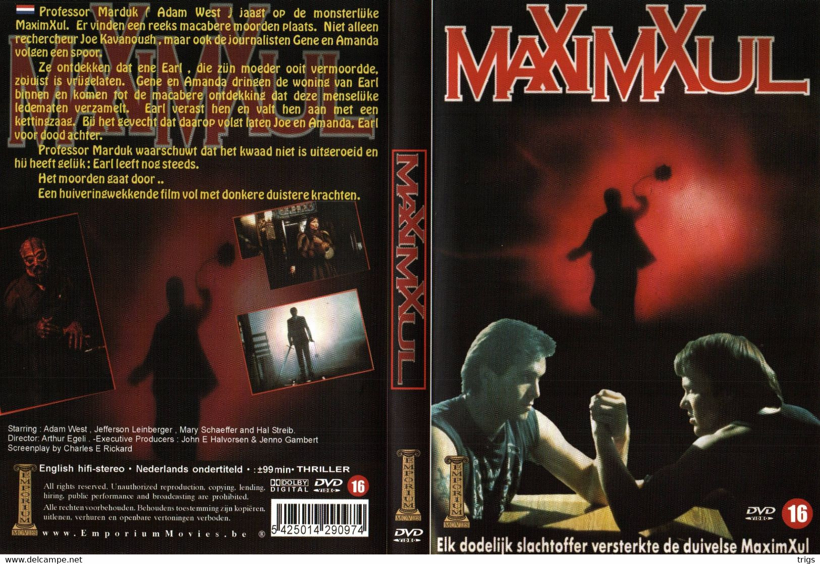 DVD - Maxim Xul - Horreur