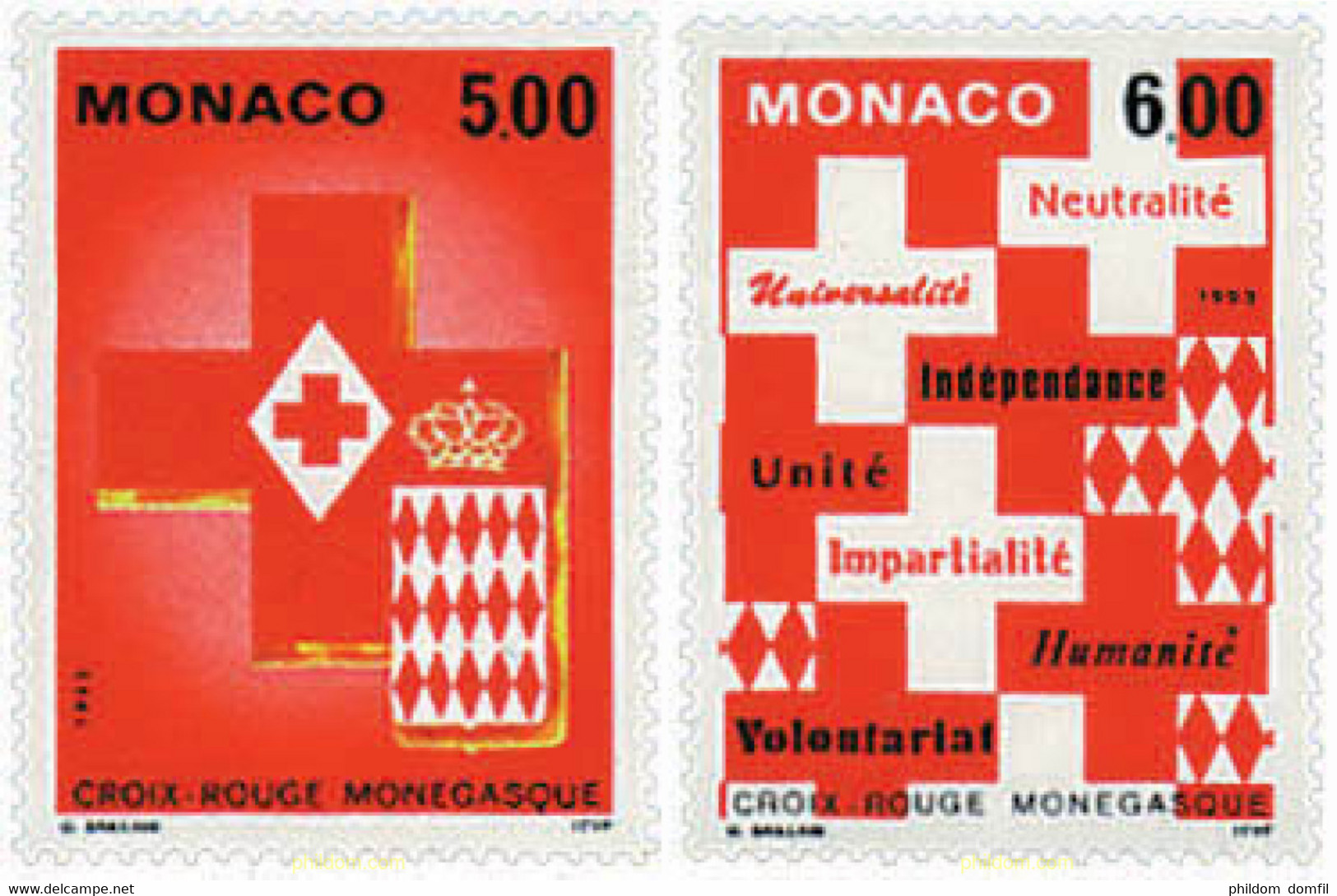 34836 MNH MONACO 1993 CRUZ ROJA MONEGASCA - Autres & Non Classés