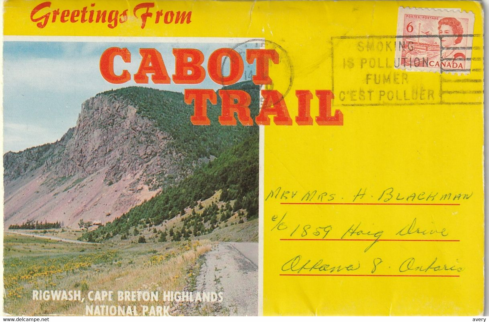 Souvenir Folder Of Greetings From Cabot Trail, Cape Breton, Nova Scotia - Cape Breton