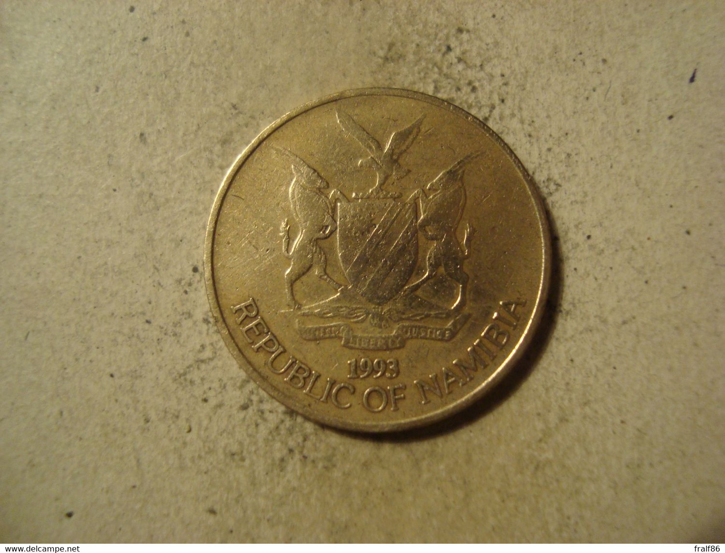 MONNAIE NAMIBIE 5 DOLLARS 1993 - Namibia