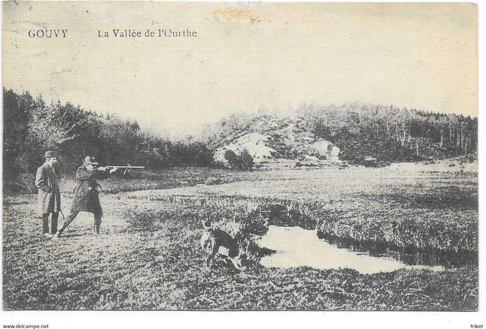 - 2699 -  GOUVY   La Vallée De L'Ourthe  ( Chasseur , Chien ) - Gouvy