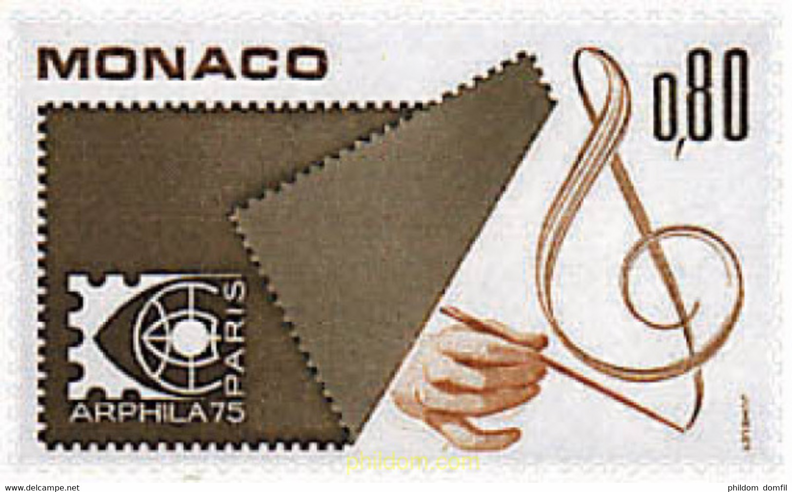 48565 MNH MONACO 1975 ARPHILA 75. EXPOSICION FILATELICA INTERNACIONAL - Sonstige & Ohne Zuordnung