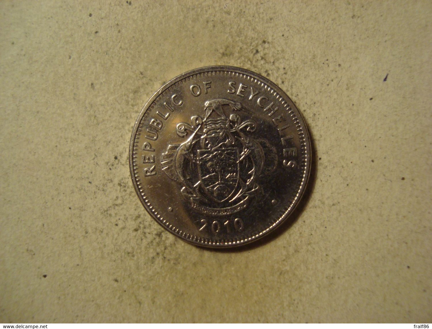 MONNAIE SEYCHELLES 1 RUPEE 2010 - Seychellen