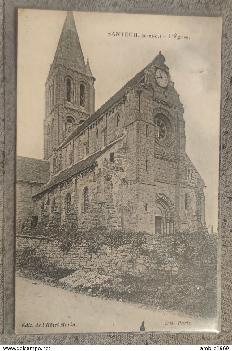 95 SANTEUIL - L'église - Santeuil