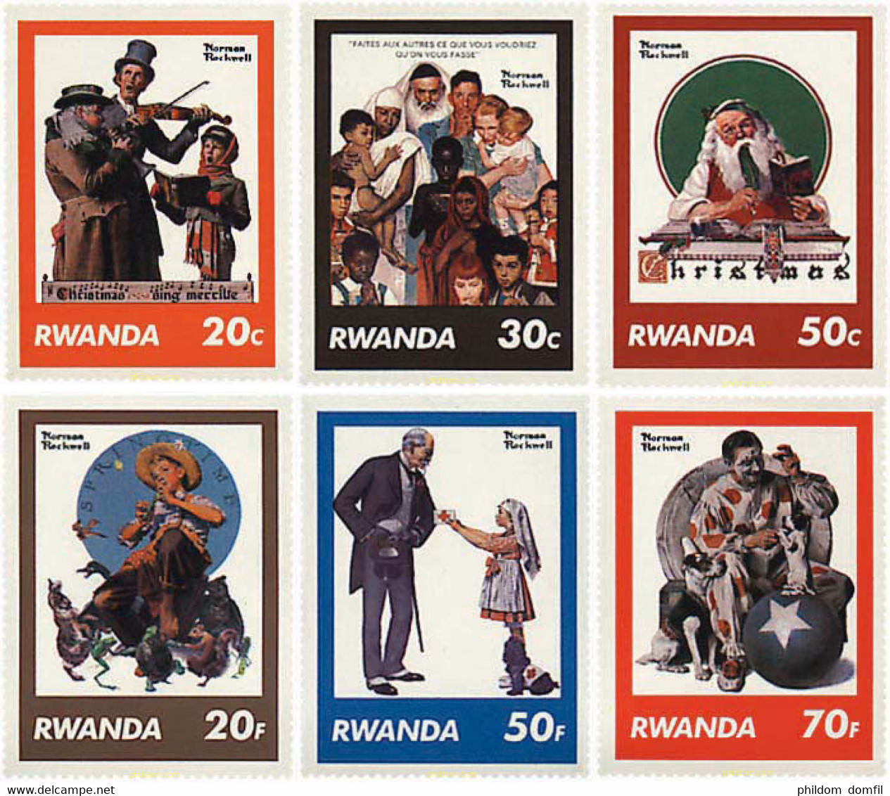 628469 MNH RUANDA 1981 CUENTOS Y LEYENDAS - 1980-1989