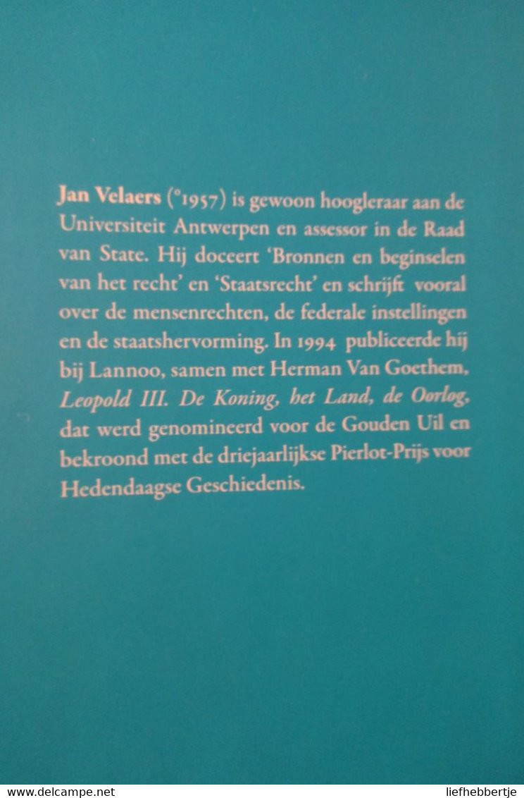 Albert I - Koning In Tijden Van Oorlog En Crisis 1909-1934 - Door J. Velaers -  1914-1918 - Weltkrieg 1914-18