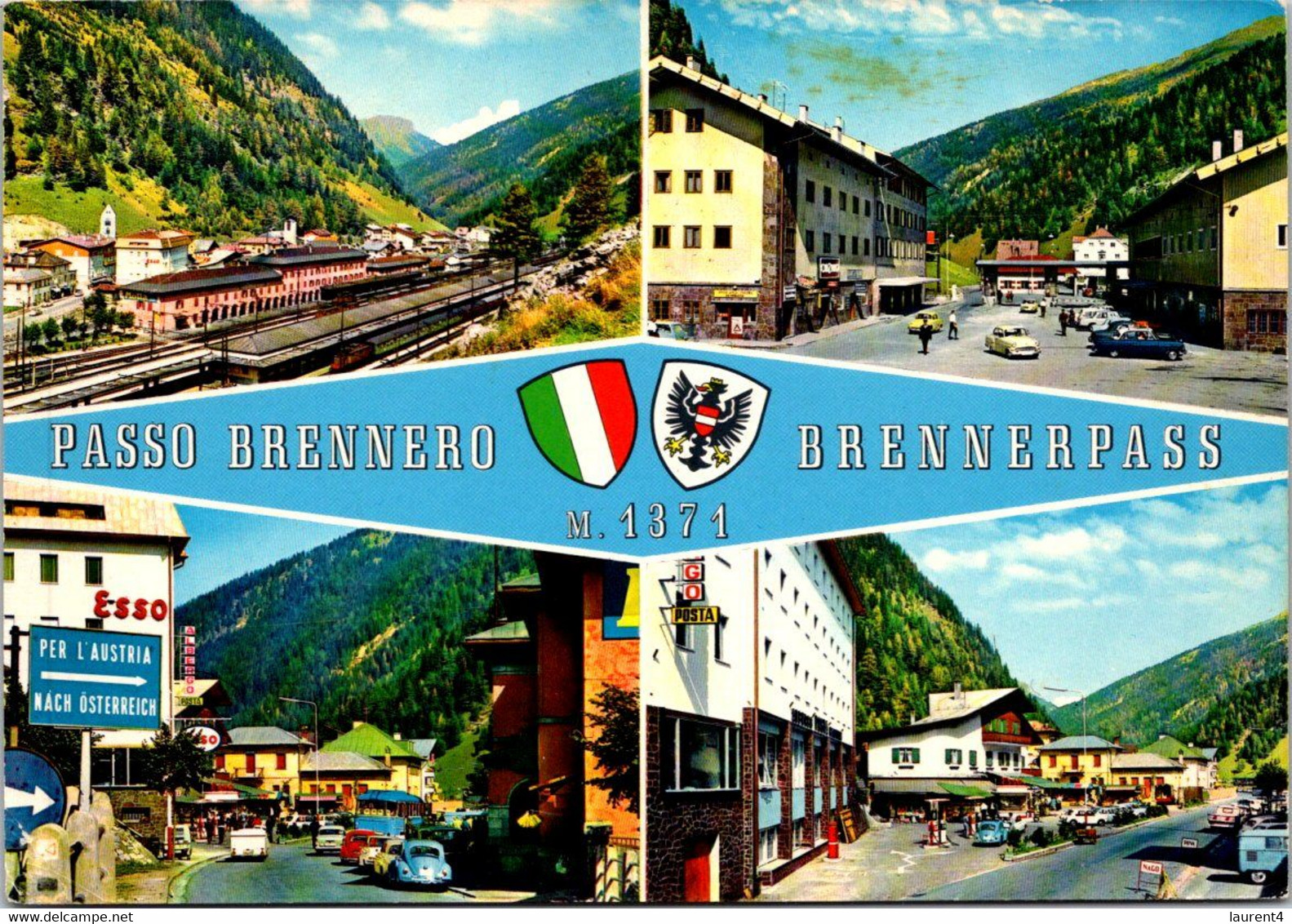(1 M 44) Italy / Austria (posted) - Border - Douane - Zoll - Passo Brennero - Douane