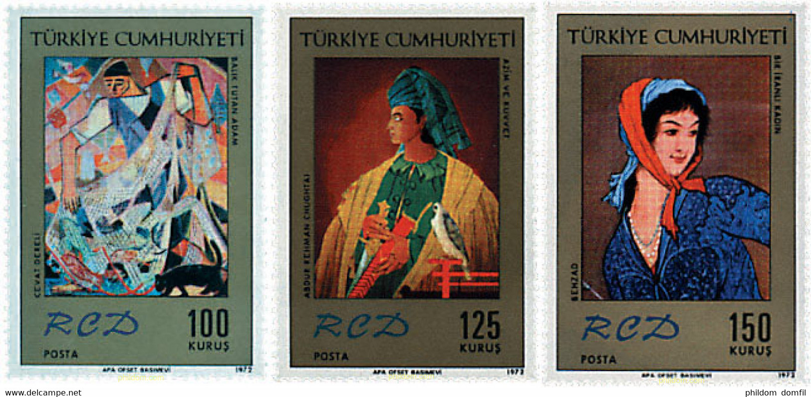 36527 MNH TURQUIA 1972 COOPERACION REGIONAL PARA EL DESARROLLO ENTRE IRAN, TURQUIA Y PAKISTAN - Collections, Lots & Series