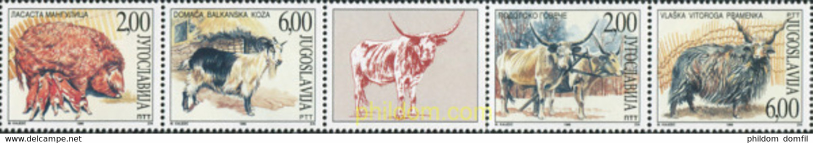 673217 MNH YUGOSLAVIA 1999 FAUNA PROTEGIDA - Used Stamps