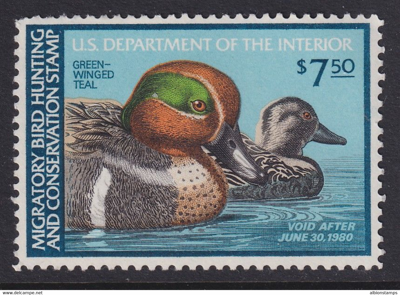 USA, Scott RW46, MNH - Duck Stamps