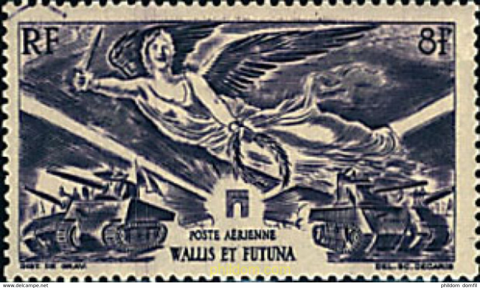 348756 HINGED WALLIS Y FUTUNA 1946 ANIVERSARIO DE LA VICTORIA - Gebraucht
