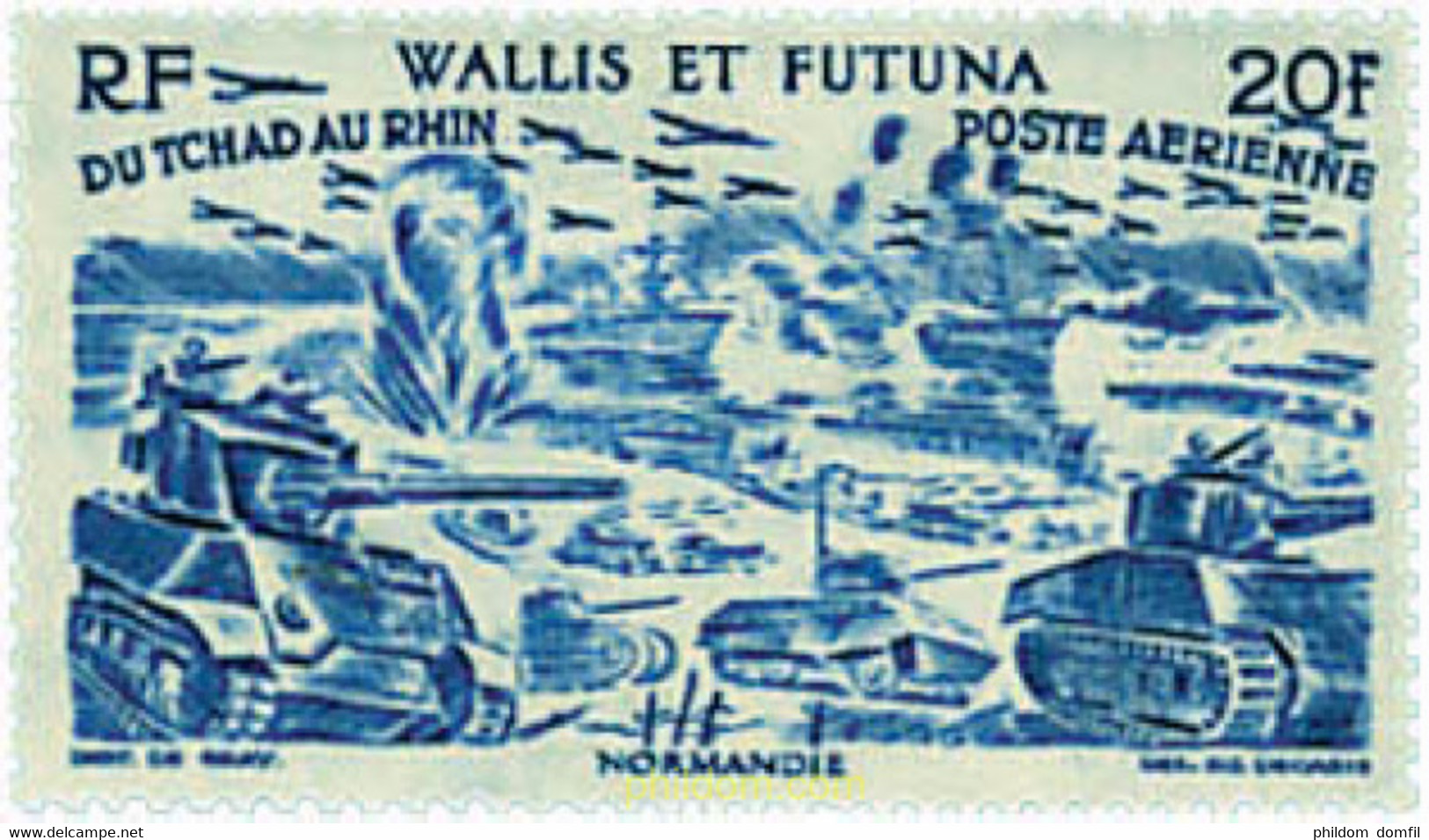 658497 HINGED WALLIS Y FUTUNA 1946 DEL CHAD AL RIN - Oblitérés