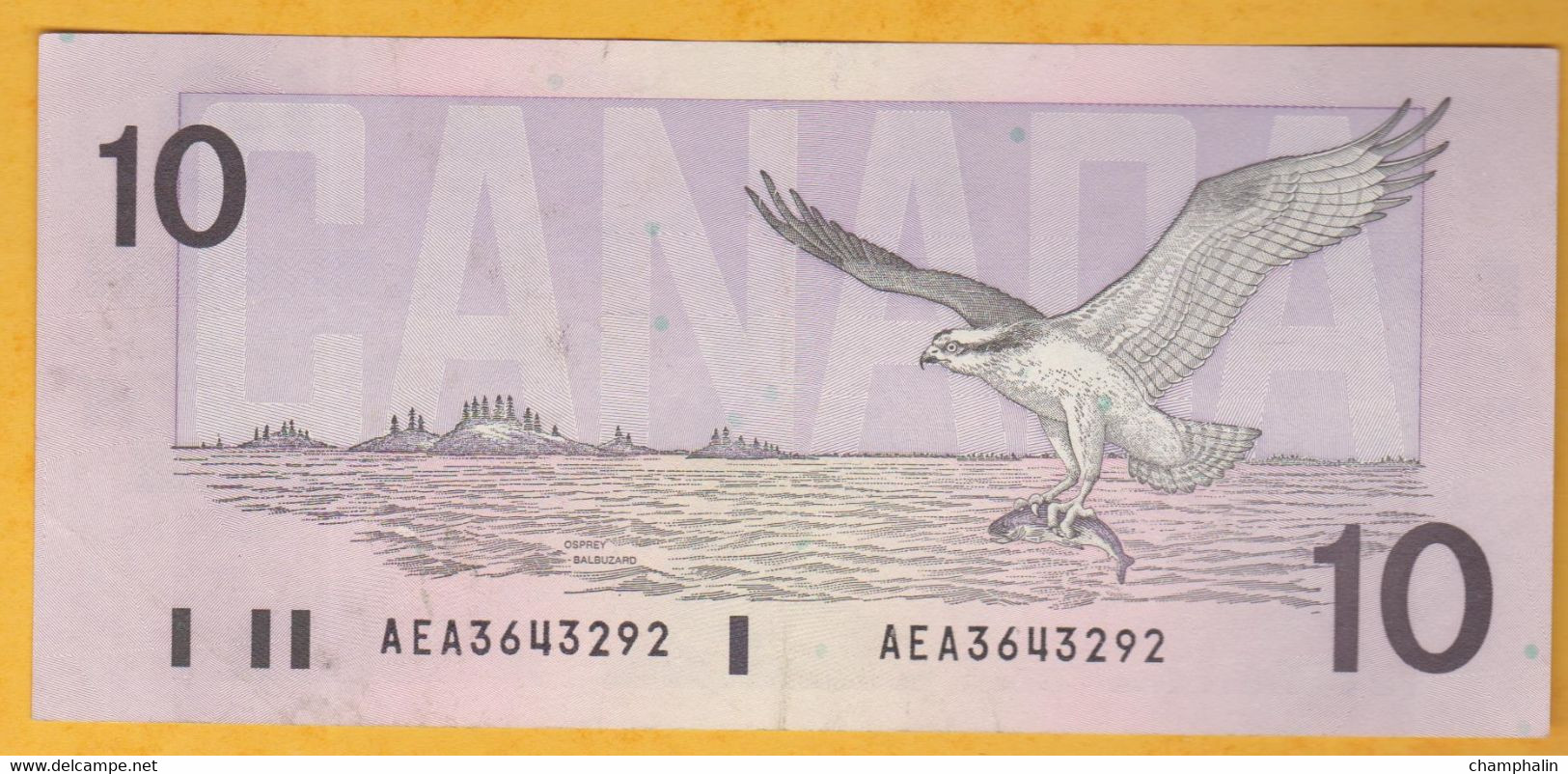 Canada - Billet De 10 Dollars - John Alexander Mac Donald - 1989 - P96a - Canada