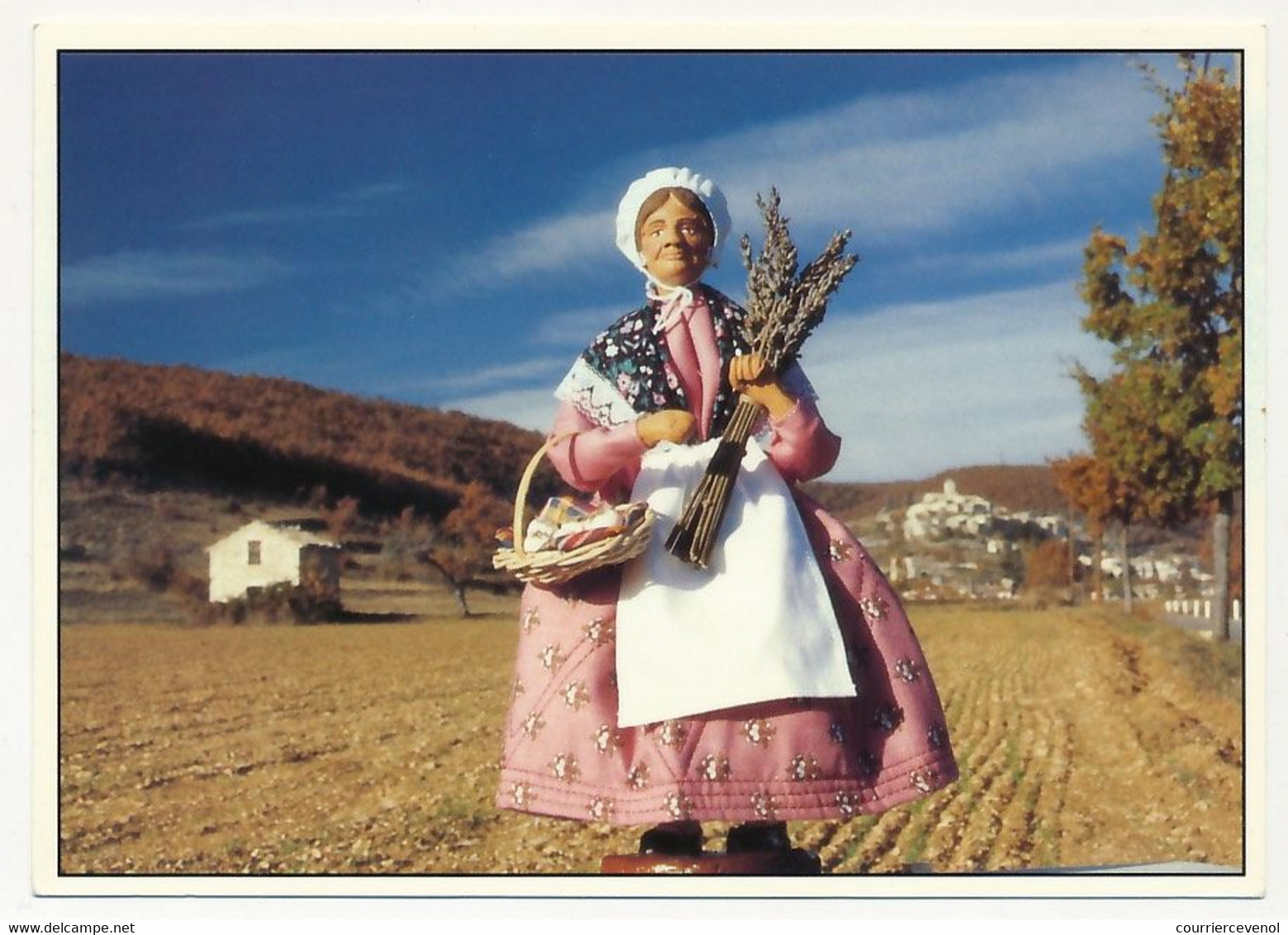 10 Cartes Modernes "La Provence des Santons" - Poissonnière, Bergère, Fromagère... etc - OMECs et Obl. concordantes 1995