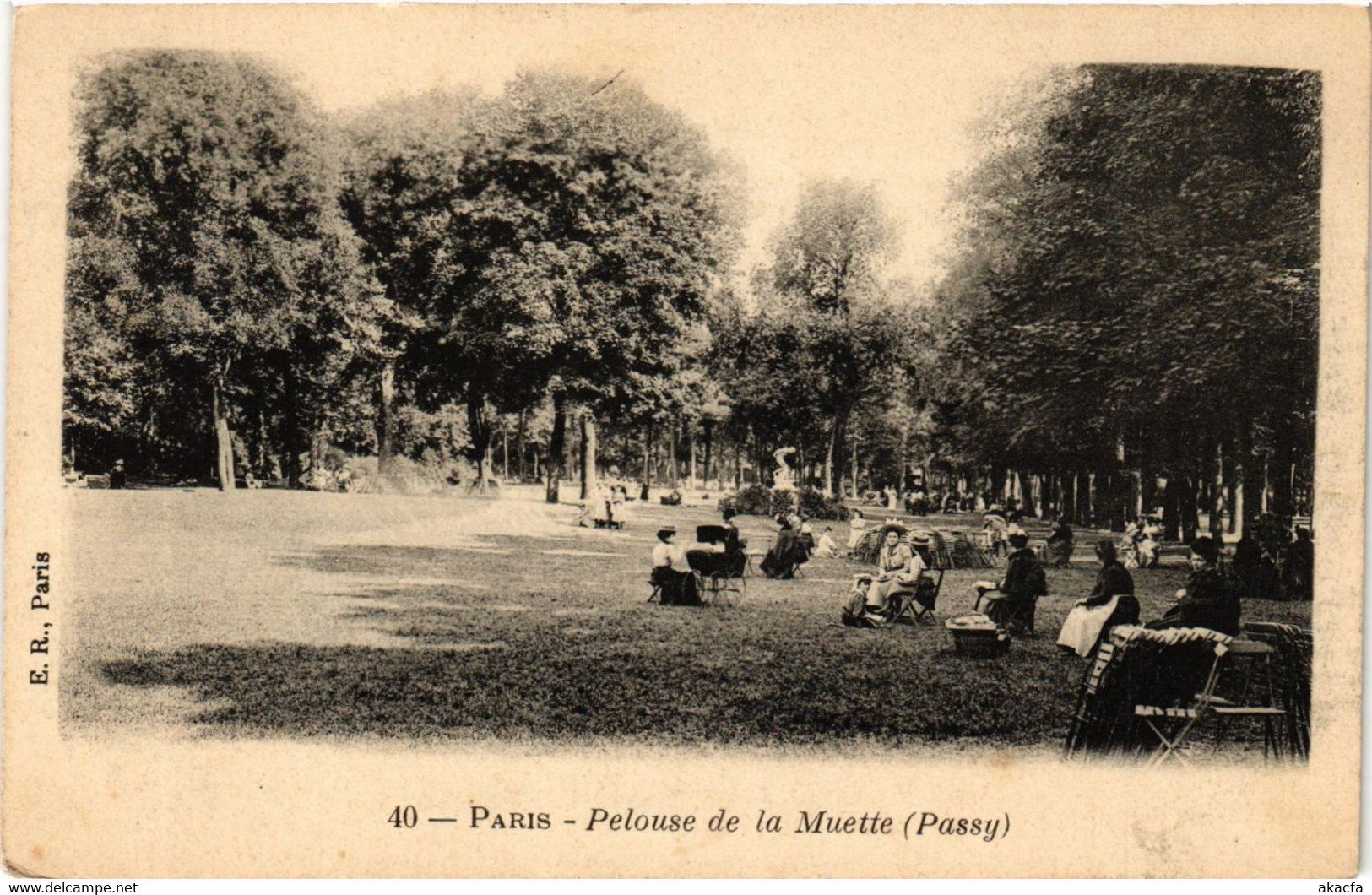 CPA Paris 16e Paris-Pelouse De La Muette (313068) - Arrondissement: 16