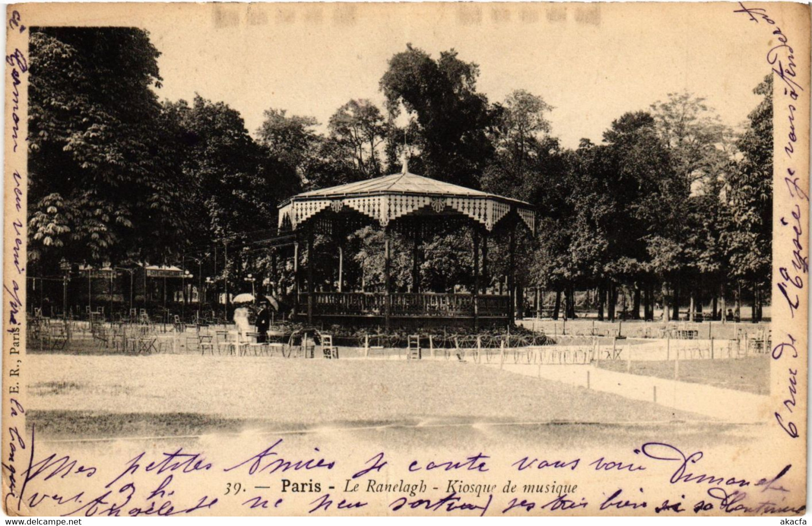 CPA PARIS 16e-Le Ranelagh-Kiosque De Musique (325299) - Arrondissement: 16