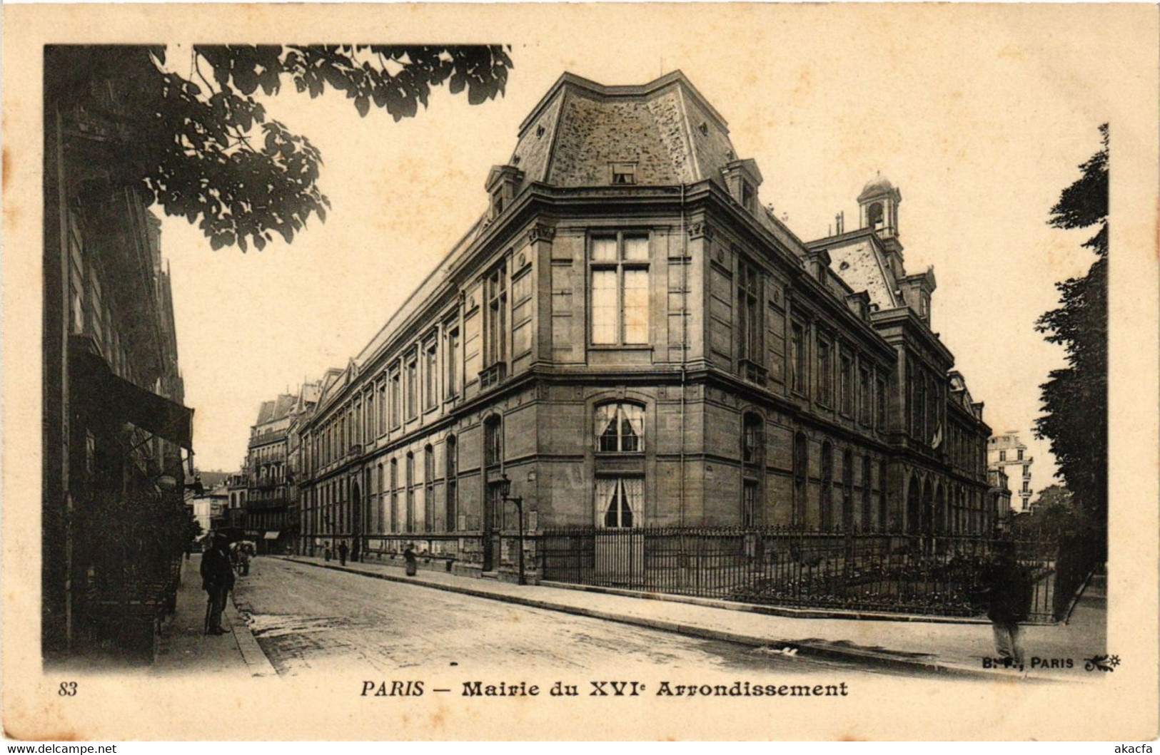 CPA PARIS 16e-Mairie Du XVIe Arrondissement (325528) - Arrondissement: 16