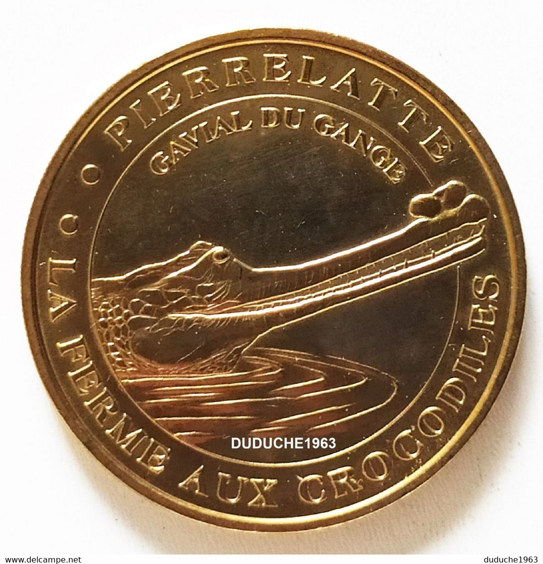 Monnaie De Paris 26.Pierrelatte - Gavial Du Gange 2001 - 2001