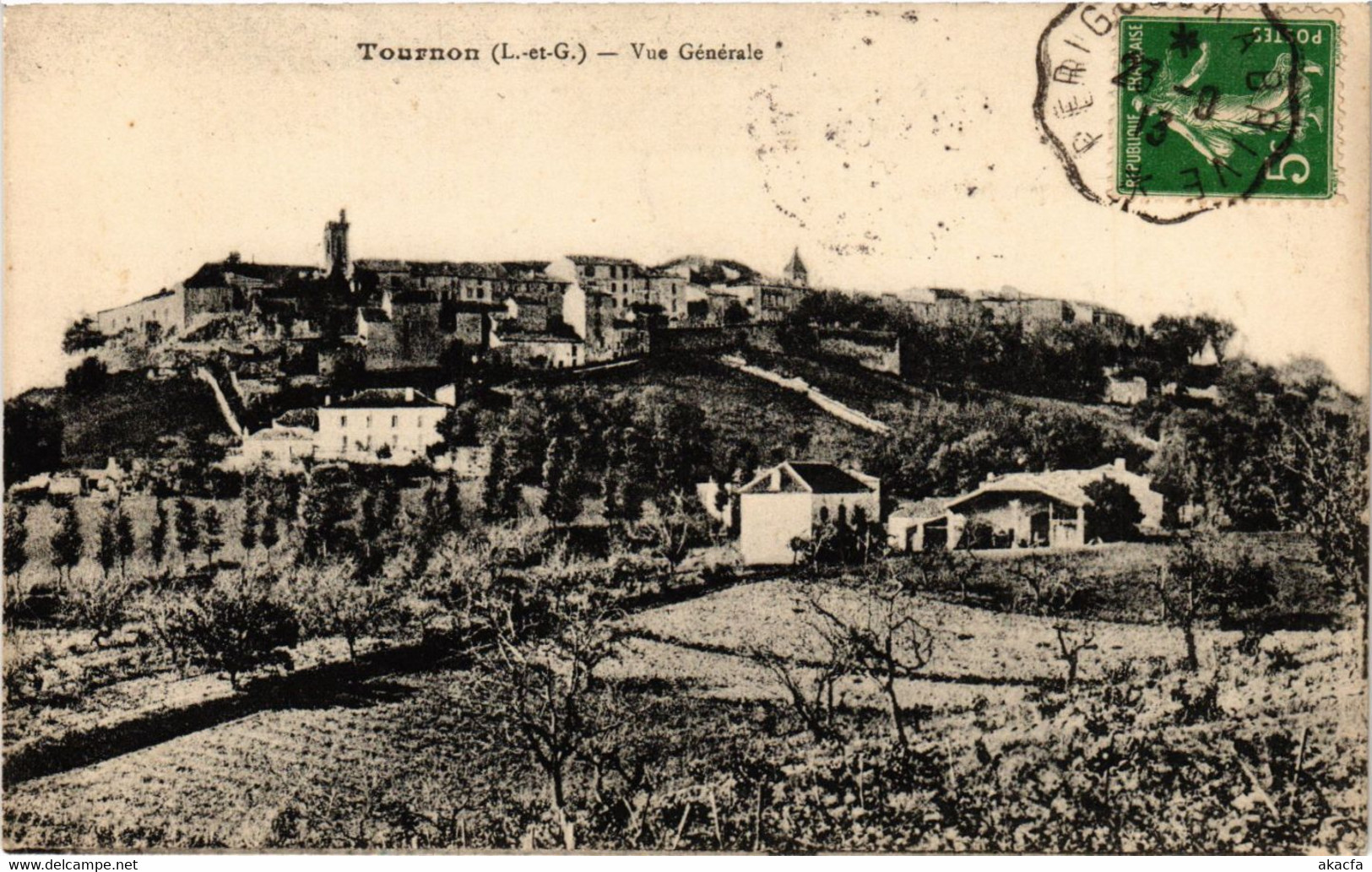 CPA TOURNON - Vue Générale (292201) - Tournon D'Agenais