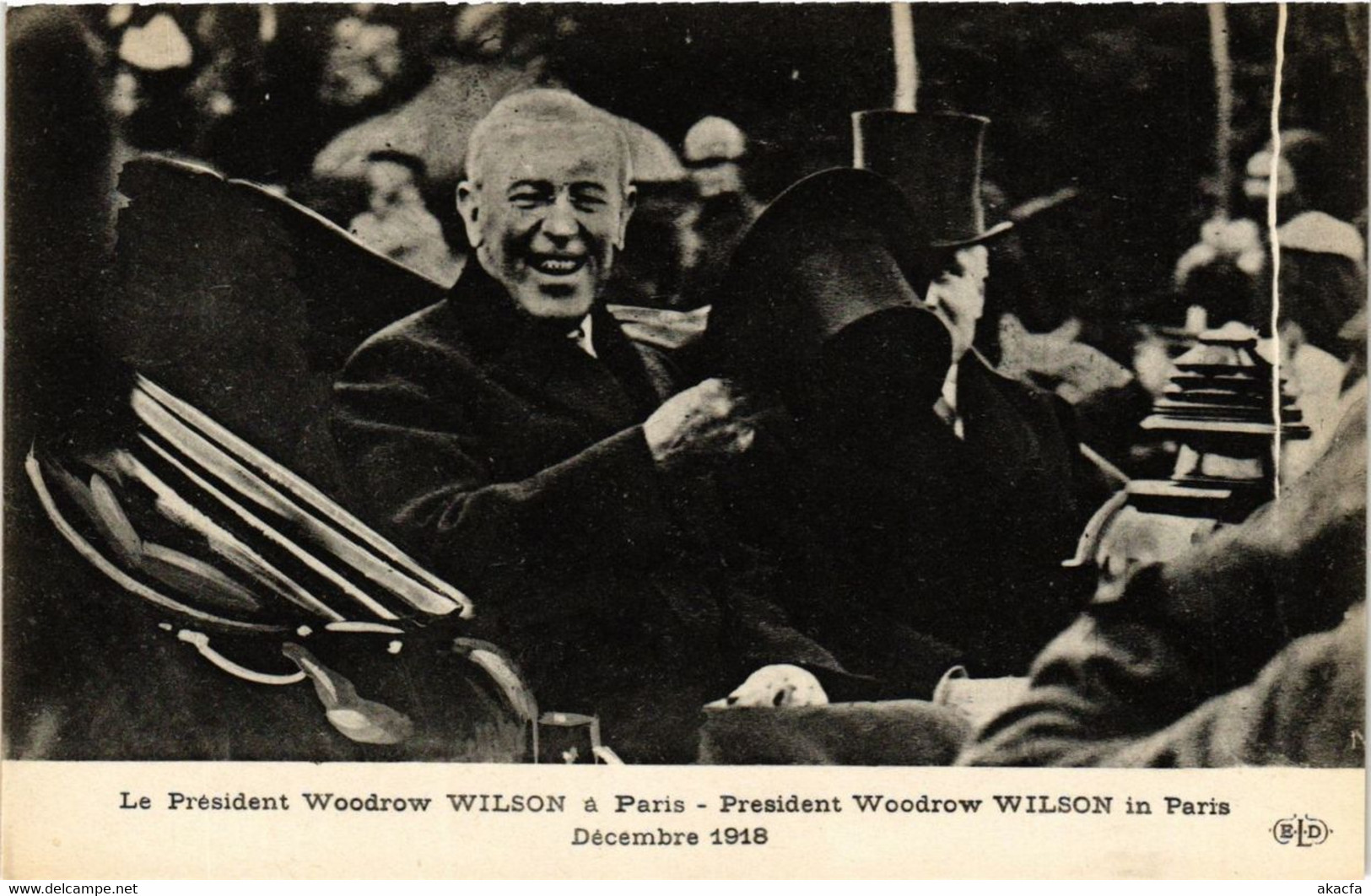 CPA PARIS WILSON á Paris 1918 Décembre (305391) - Receptions
