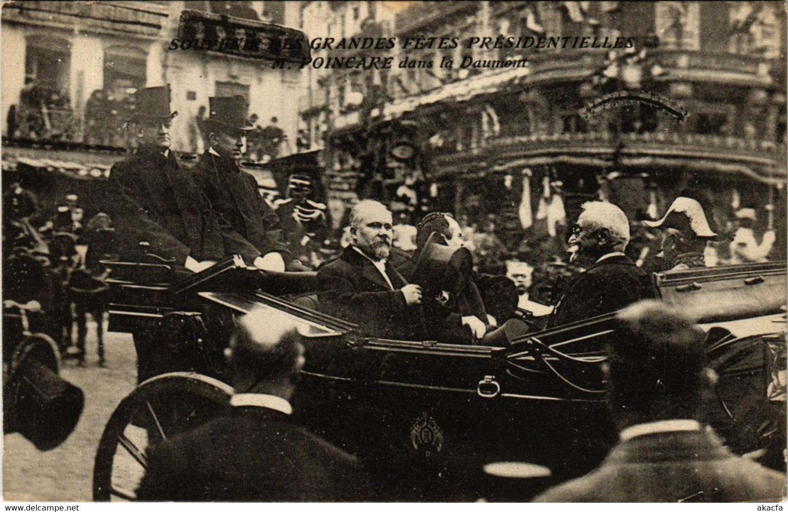 CPA PARIS Grandes Fetes Présidentielles Poincaré (305383) - Receptions