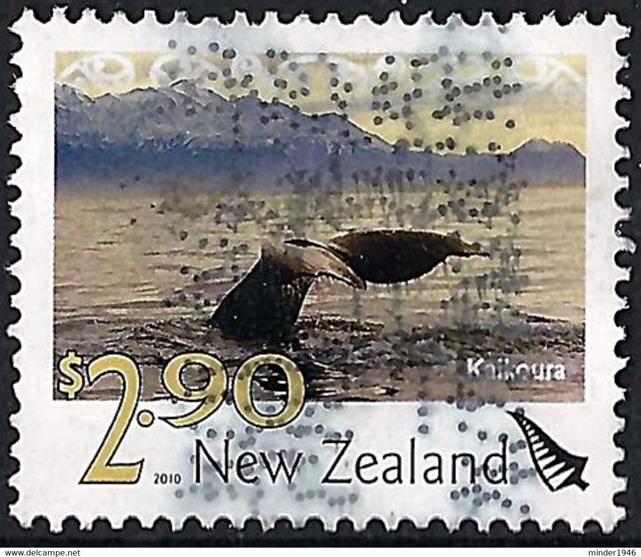 NEW ZEALAND 2010 QEII $2.90 Multicoloured, Scenery-Kailoura FU - Usados