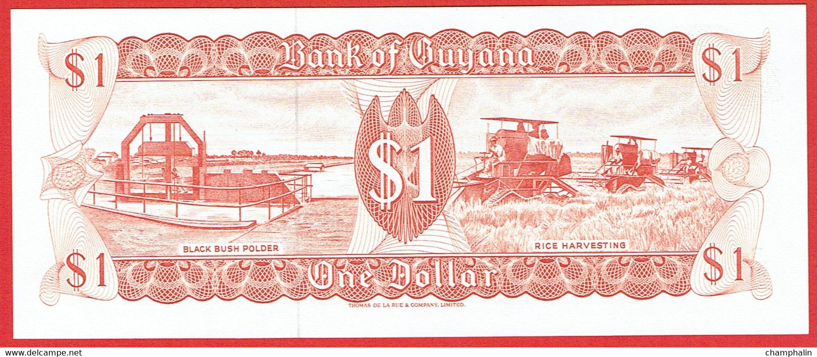 Guyana - Billet De 1 Dollar - Non Daté (1992) - P21g - Neuf - Guyana