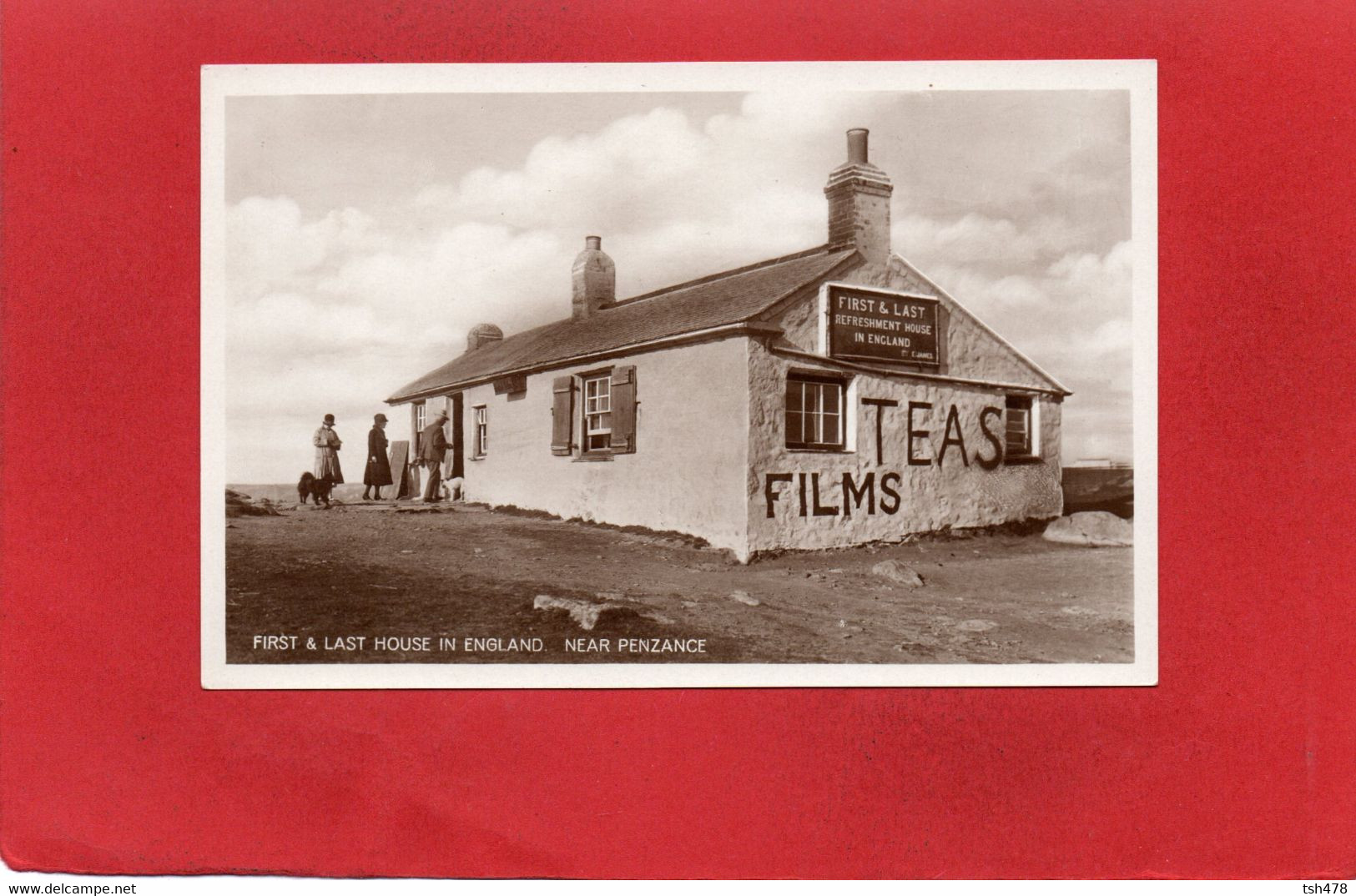 ANGLETERRE----First & House In ENGLAND--Near Penzance--voir 2 Scans - Land's End