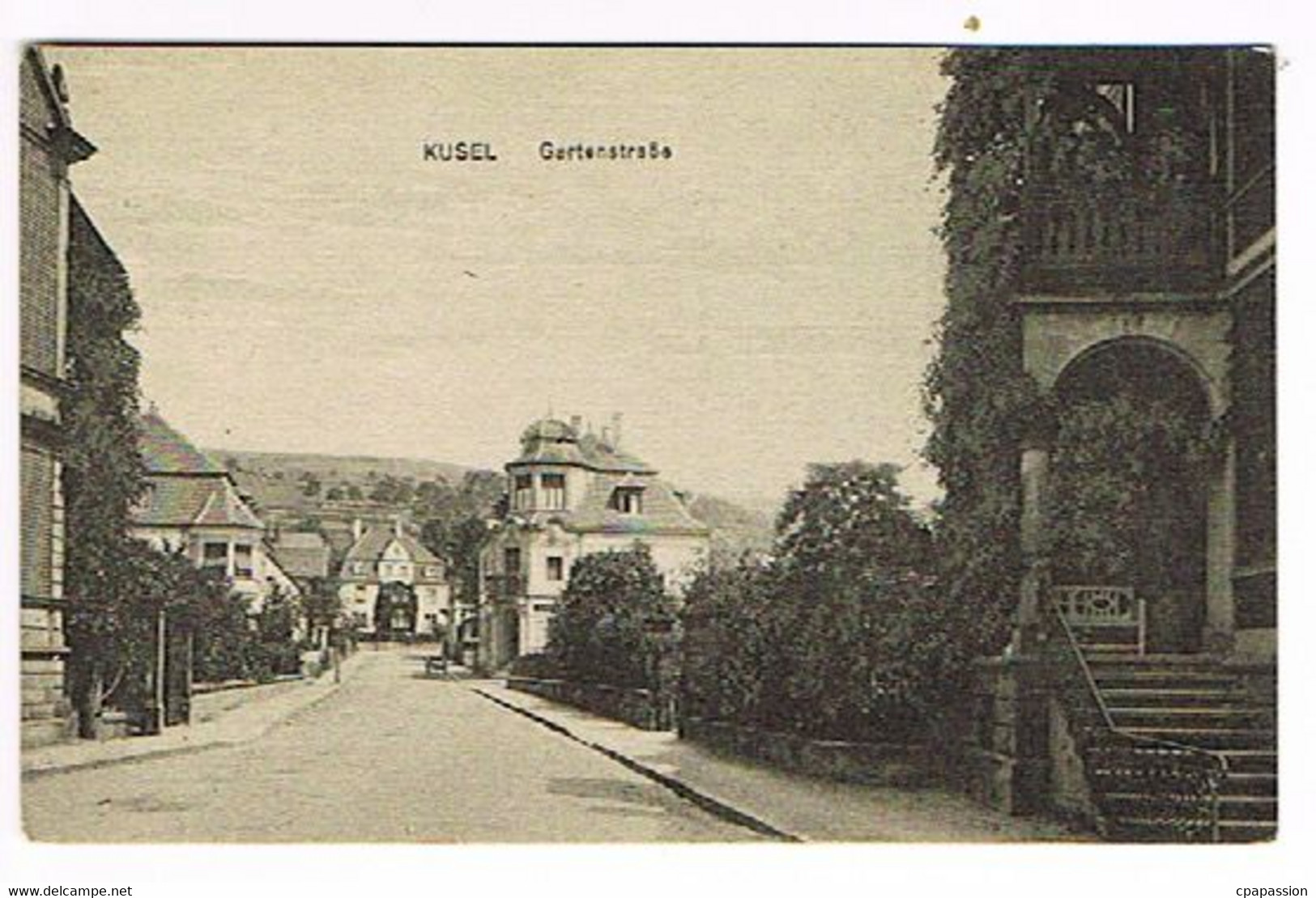 KUSEL - Rhénanie- Palatinat - Gartenstrabe -  écrite En 1919- Verlag Carl Wolf -Kusel - Kusel