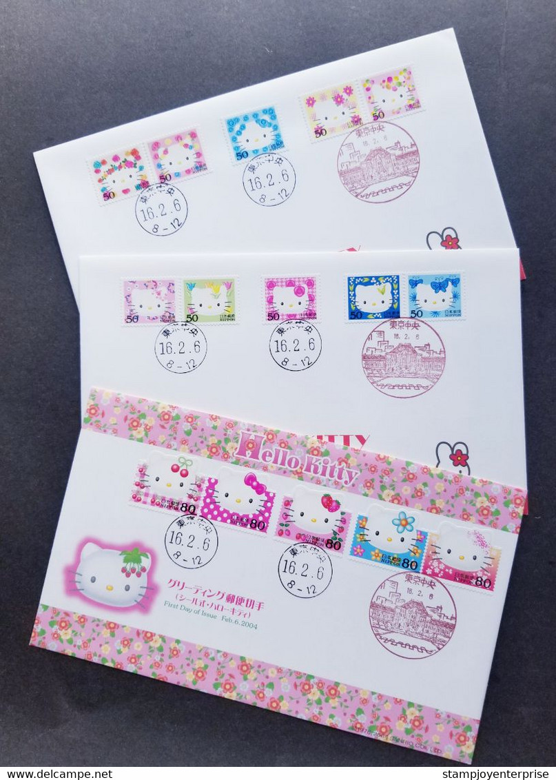 Japan Animation Hello Kitty 2004 Cartoon (FDC) *odd Shape *unusual - Covers & Documents