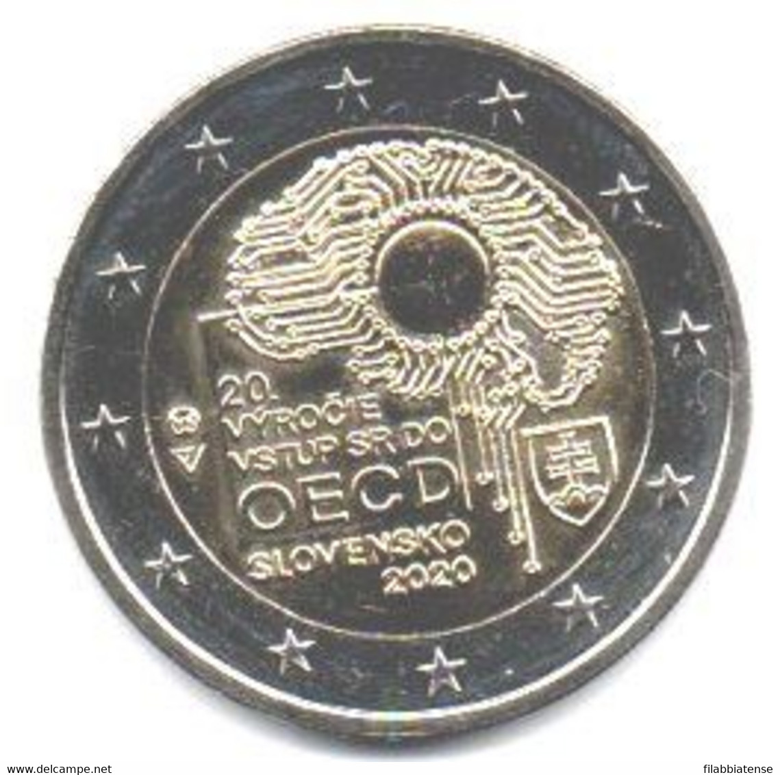 2020 - Slovacchia 2 Euro OCSE      ------ - Slowakei