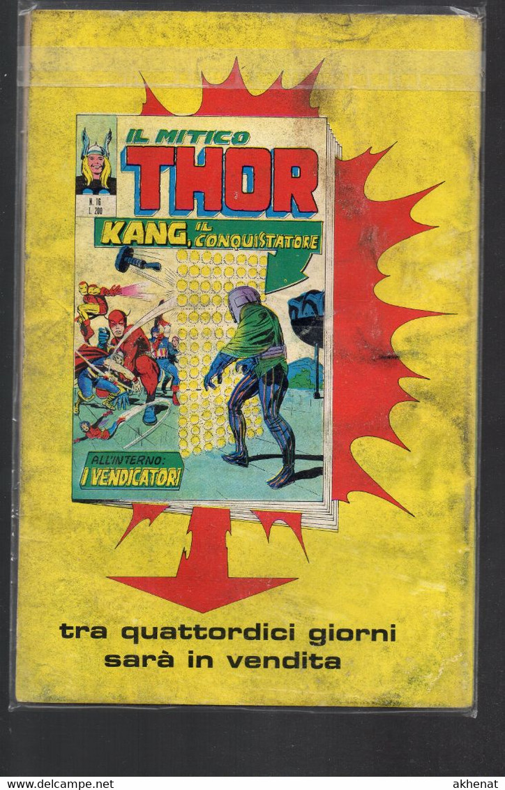 BIG - IL MITICO THOR . Ed. Corno 1971 Il N° 15 Usato .poco Fresco - Super Héros